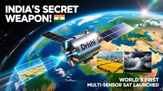 INDIA NEW SPACE WEAPON! 🇮🇳 World 1st Multi Sensor Satellite Launch  | Mission Drishti | GK