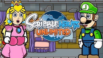 Scribblenauts Unlimited 268 Princess Peach & Luigi