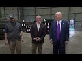 President Trump Participates in a Local Factory Tour