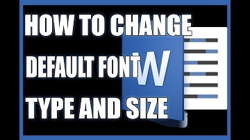 Set Times New Roman As Default Word Font