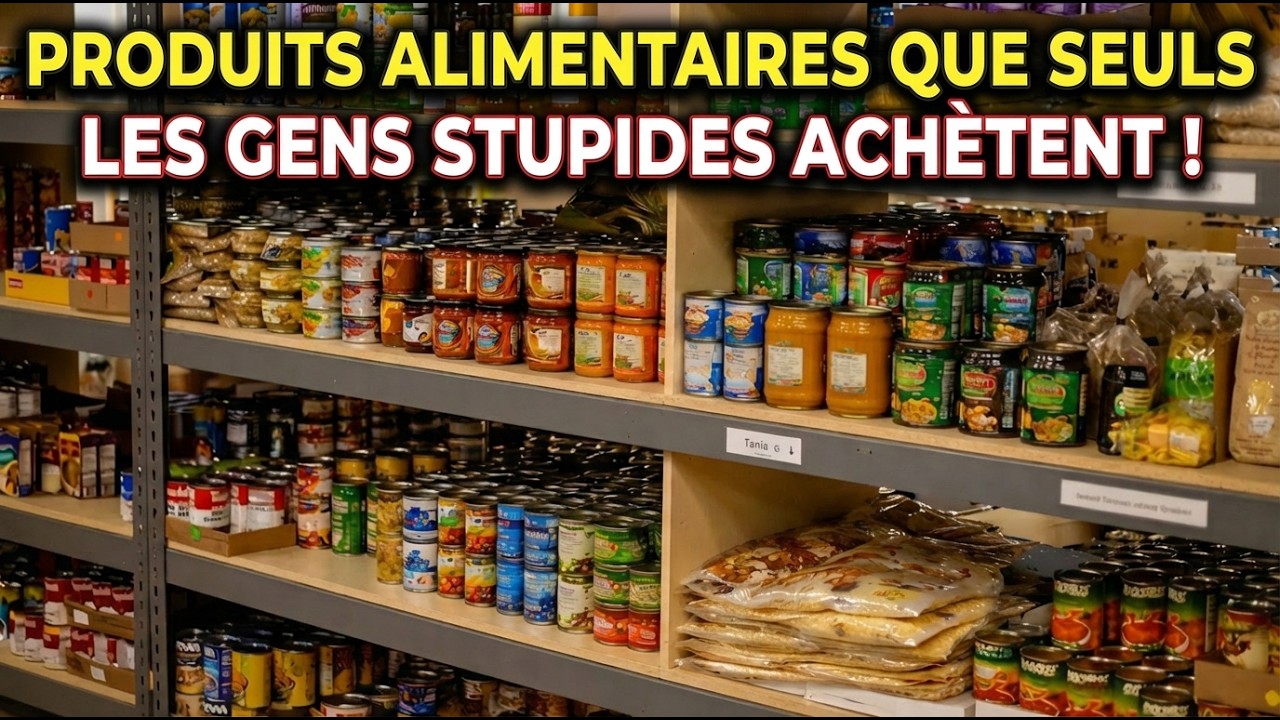 12 Produits Alimentaires Que Seuls Les GENS STUPIDES Achètent !