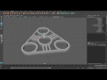 3D Modelling a Fidget Spinner in Autodesk Maya 2017 and Printing with Shapeways (Extended Cut)
