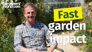 5 Fast-growing plants to TRANSFORM your garden in months