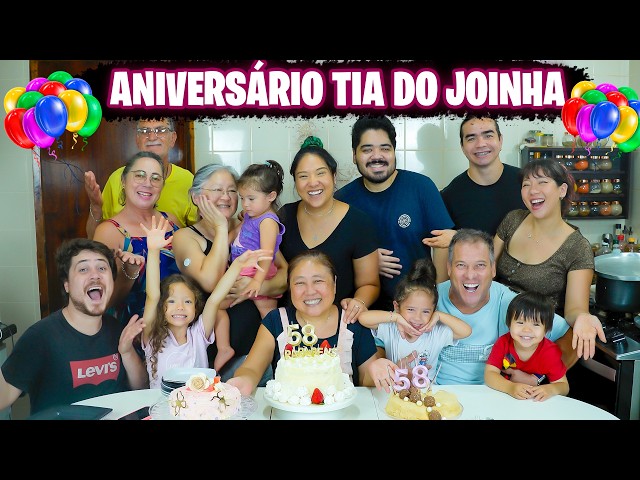 UM DIA INTEIRO COMEMORANDO O ANIVERSÁRIO DA TIA DO JOINHA | Blog das irmãs