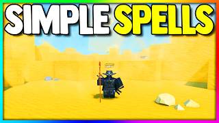 I turned PRO in Roblox Simple Spells...