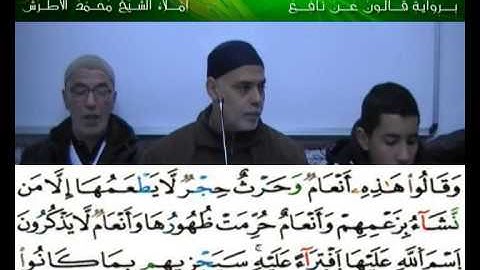إملاء سورة الأنعام الآيات من 137 إلى 140