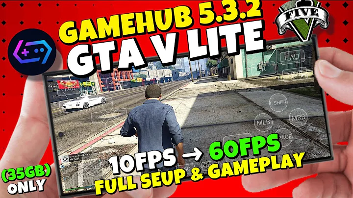 GTA 5 Lite on Android | GameHub Emulator 5.3.2 | Full Setup & Smooth Gameplay Tutorial