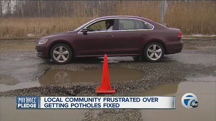 Local community frustrated over getting potholes fixed