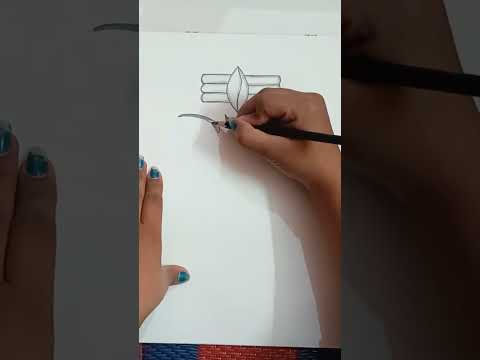 Shiv ji Drawing 🙏❤️ | Easy Drawing Tutorial #shorts #khushidhapola