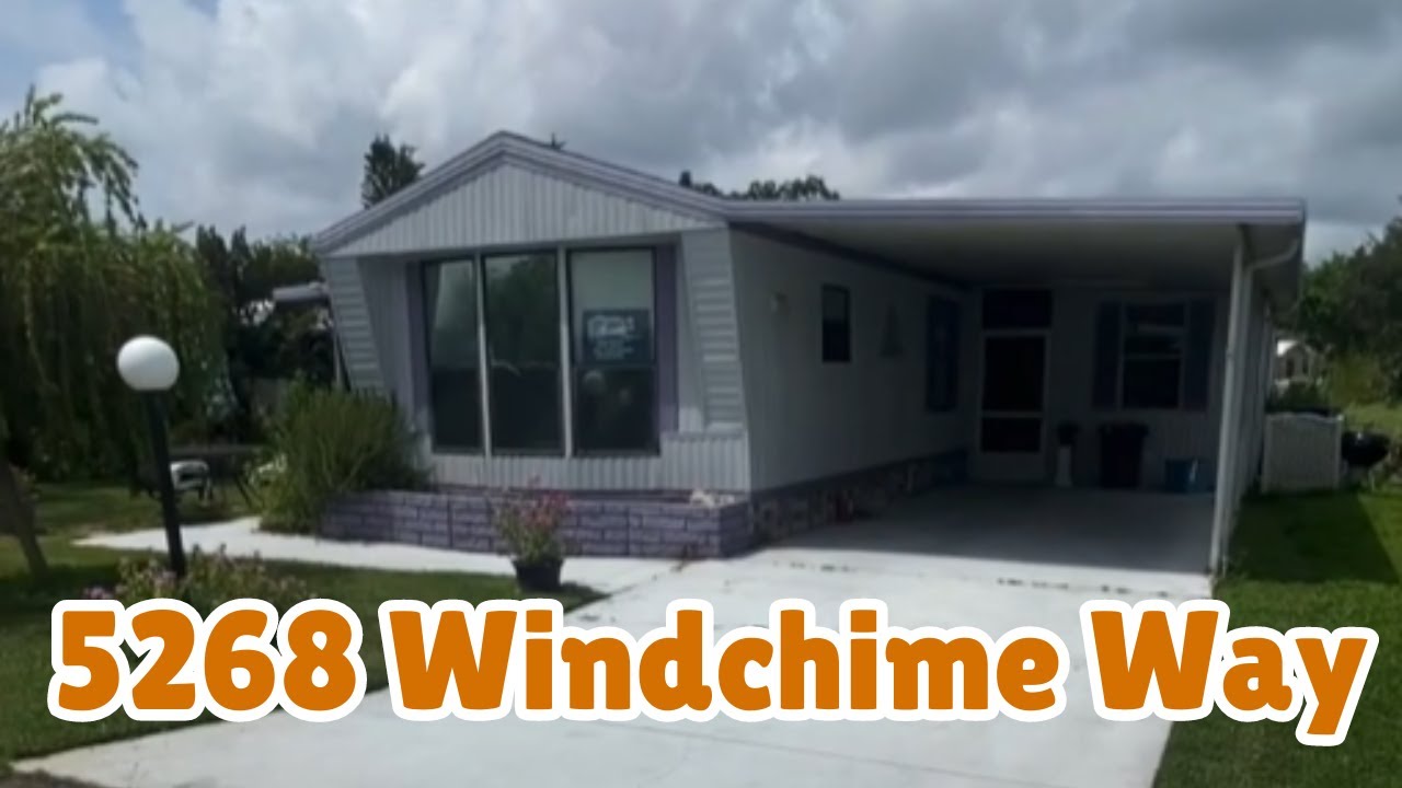 Bradenton Florida Mobile Home For SaleWindmill Manor YouTube