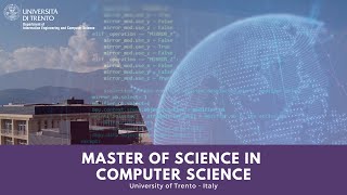 Masters Degree In Computer Science ǀ University Of Trento Italy
