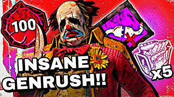 RANK 1 CLOWN Vs INSANE GENRUSHERS!! | Dead by Daylight