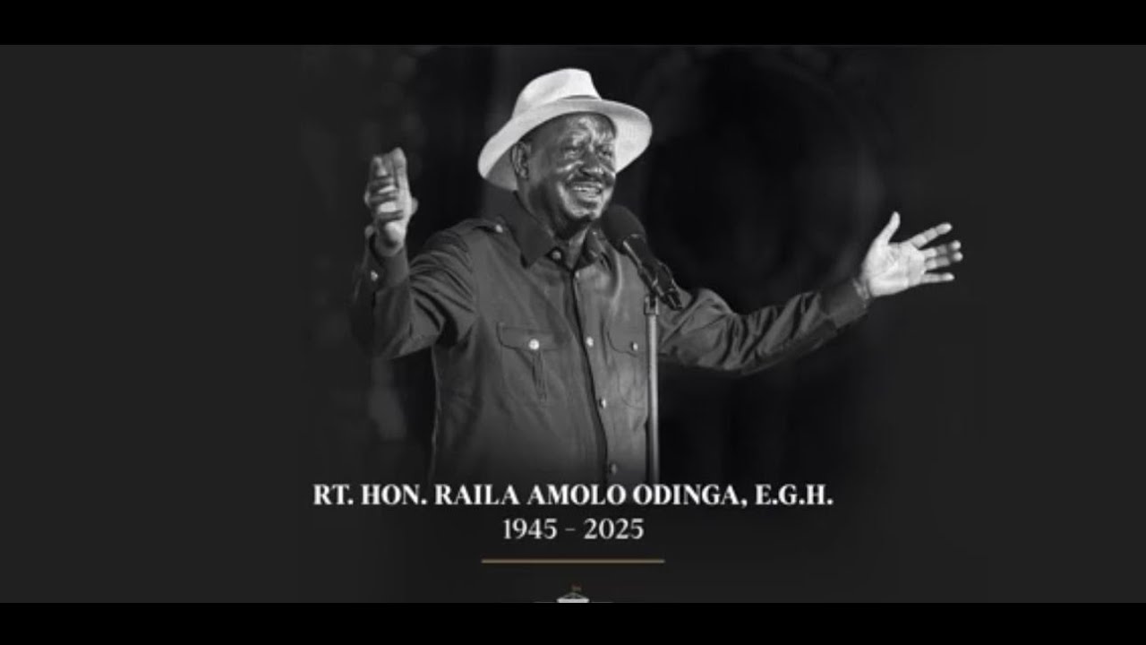 🕊️ Final Goodbye: Raila Odinga’s State Funeral Brings Kenya to a ...