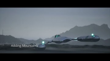 Endless Engines - Retro Futurism Mercedes [Making of]