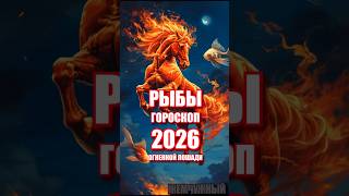 Рыбы 2026 гороскоп на год Огненной Лошади. #рыбы2026гороскоп #рыбыгодлошади2026