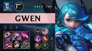 Gwen Top vs Kayle - NA Grandmaster Patch 25.24