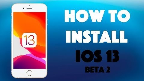 Install IOS 13 Beta NO COMPUTER!