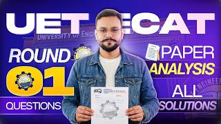 ECAT UET 31st March Paper | UET Day 02 All Mcqs With Solution | MCQs & Solutions for UET ECAT 01