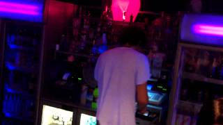 A drunk bar attender