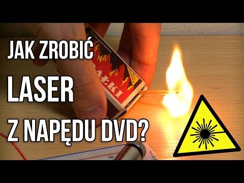 Jak zrobić Laser z Nagrywarki DVD? - ArtekDIY #13