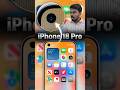 iPhone 18 Pro - what a change🤳😱! #shorts #iphone