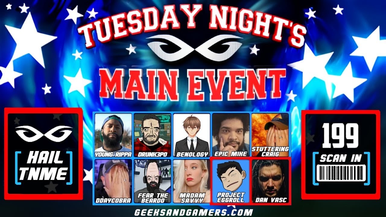 Tuesday Night’s Main Event