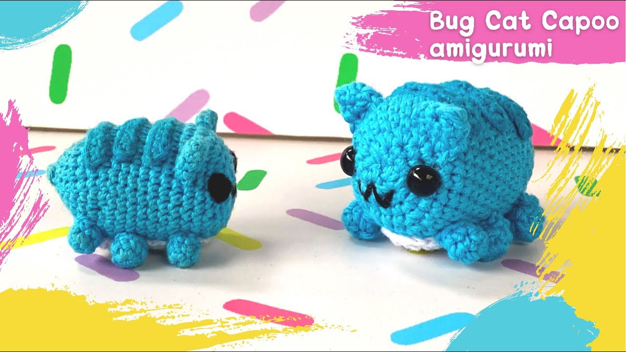 Bug Cat Capoo amigurumi | Patron de Crochet paso a paso - YouTube