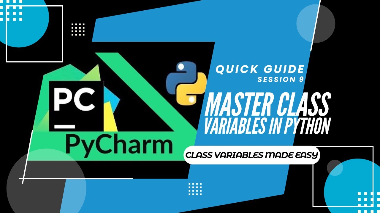 How to Use Class Variables in Python 🐍💼 - YouTube