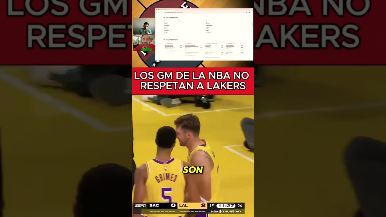 ❌LOS GM DE LA NBA NO CONFÍAN EN LOS LAKERS