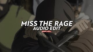 miss the rage (guitar remix) - trippie red [edit audio]
