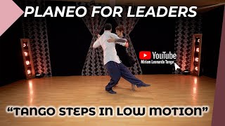 PLANEO FOR LEADERS!  (Tango steps in slow motion)