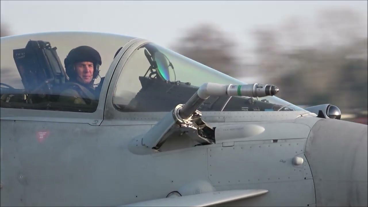 Typhoons at RAF Coningsby, 5th March 2026.