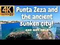 Ancient town underwater in Attica - Mediterranean paradise near Athens