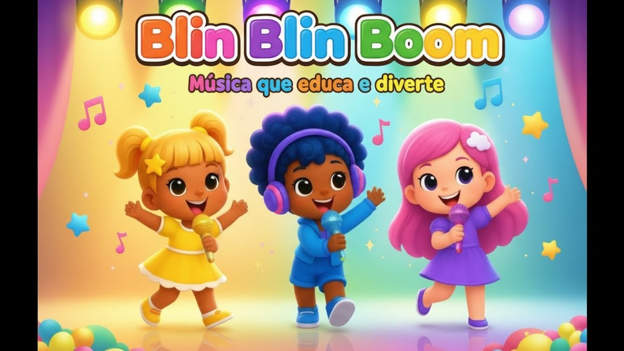 Música Para Criança Dançar e se Divertir em 2026 - Blin Blin Boom
