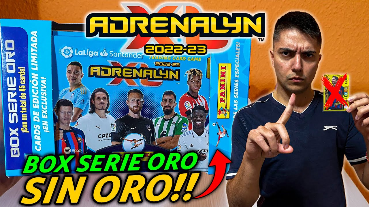 TIN BOX SERIE ORO ADRENALYN 2023 CON 45 CARTAS