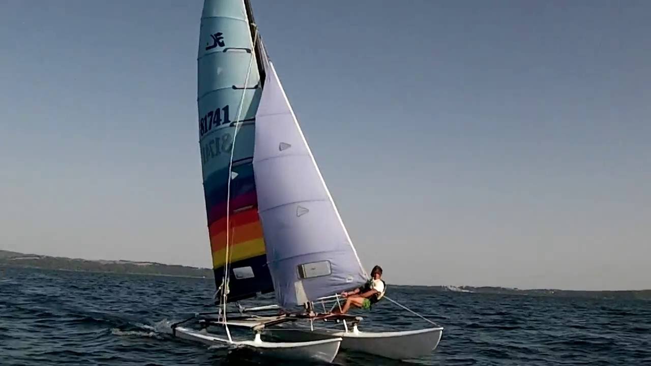 Stefano Lucarini H2O Sailing Club Trevignano Romano Hobie Cat
