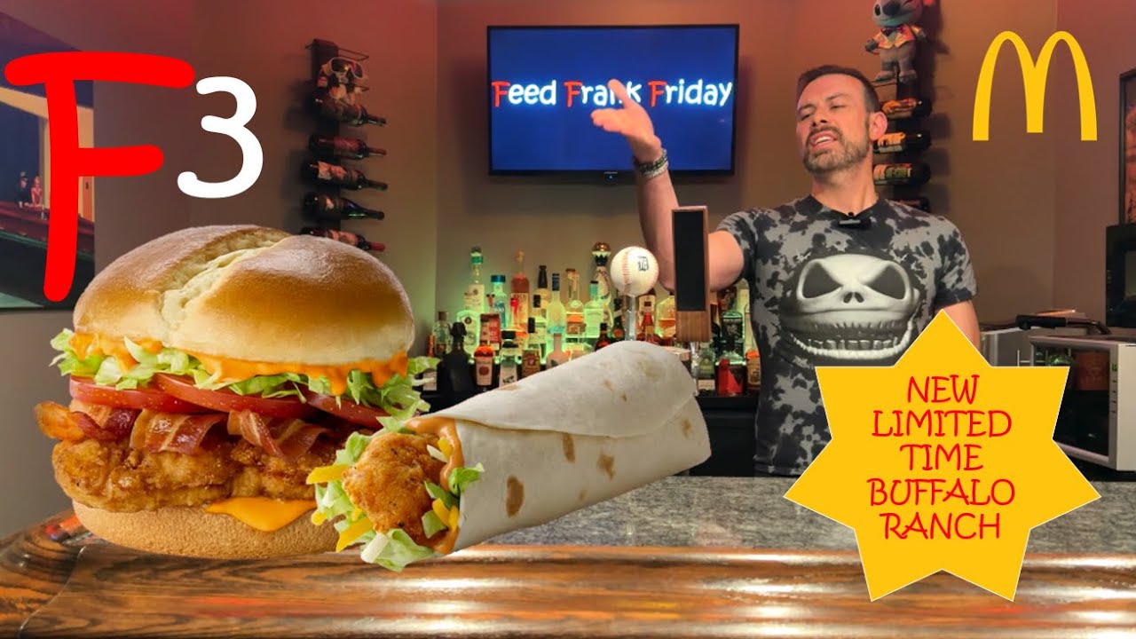 NEW Limited-Time McDonald's Buffalo Ranch Review | If Sauce Is The Boss...Call This Bruce