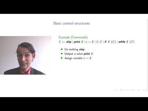 Concepts of Programming Languages: lecture 5/12, part 1/2 - YouTube