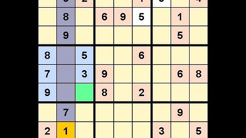How to Solve Los Angeles Times Sudoku Expert October 14, 2021