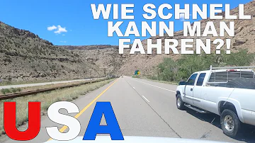 Wie viel kmh darf man in Amerika auf dem Highway fahren?