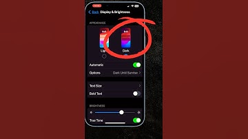 How to Turn OFF Dark Mode on iPhone📱🌞