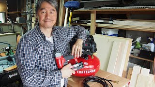 Using the Craftsman 6gallon air compressor