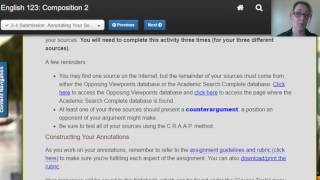 Annotating Assignment Clarification Net Worth