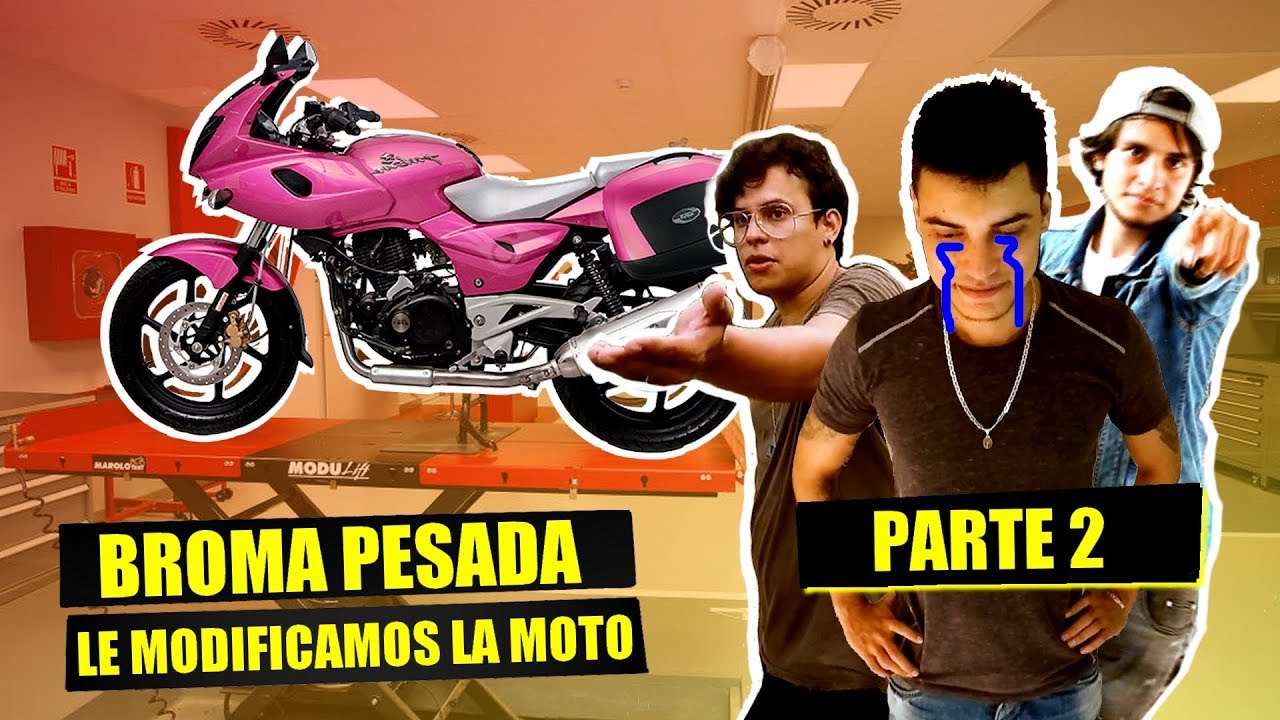 BROMA LE "ROBAMOS" LA MOTO A TATTOXTREME FT TOP MANIAS PARTE 2//SIENDOTROLL 🔴