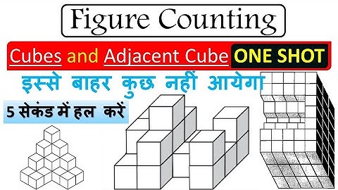 3D Cubes Counting Tricks | Reasoning Tricks | Counting Of 3d Cubes Tricks | Group D, SSC, Banking