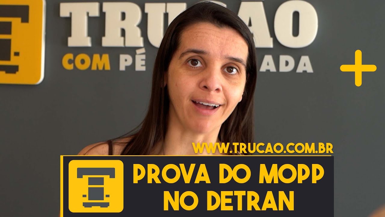 Preciso fazer prova do curso MOPP no Detran?
