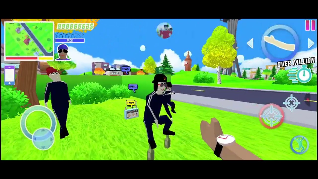 Pertamakali aku mencoba mod Dude Theft Wars - Dude Theft Wars Unlimited Money