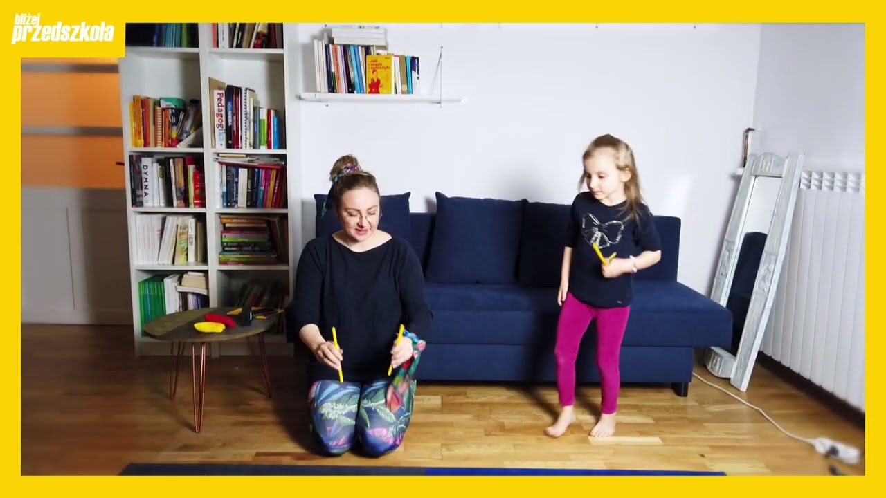 Do przodu, do tyłu - zabawa muzyczno-ruchowa przy piosence