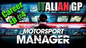 THRILLER IN ITALY!! NAILING THE SETUP | CAREER EP#4 | Motorsport Manager