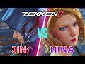Tekken 8  strong nina player almost beat me best of 3 set